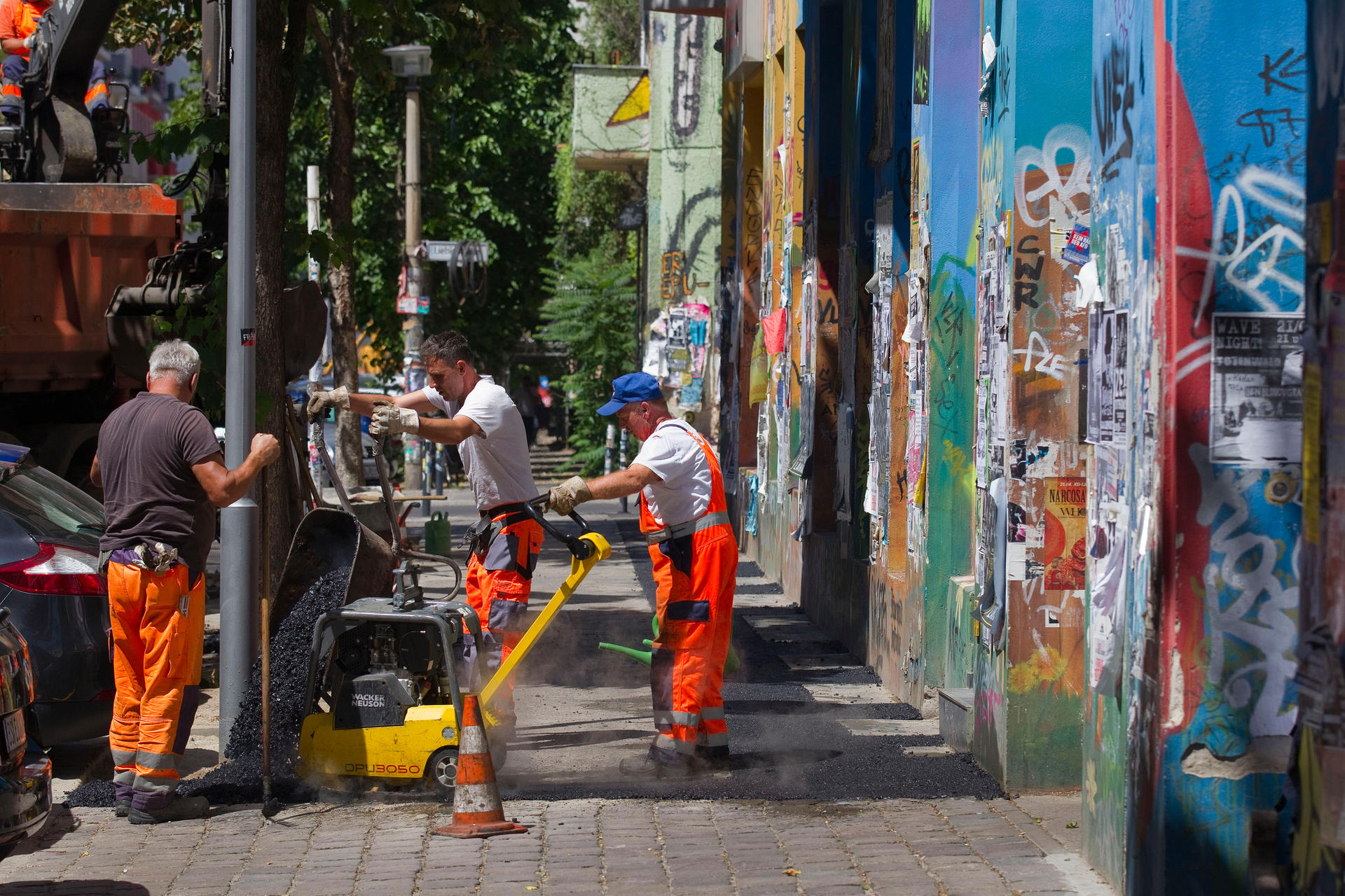 Rigaer Stra E Berlins Irrste Baustelle