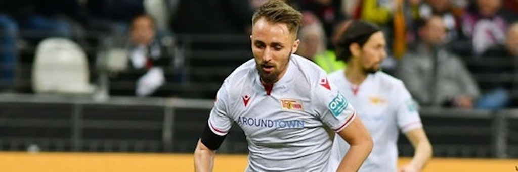 Frankfurt war erst sein zweiter Einsatz für Union in der Rückrunde, aber Florian Hübner warb ganz stark für seine Weiterbeschäftigung.