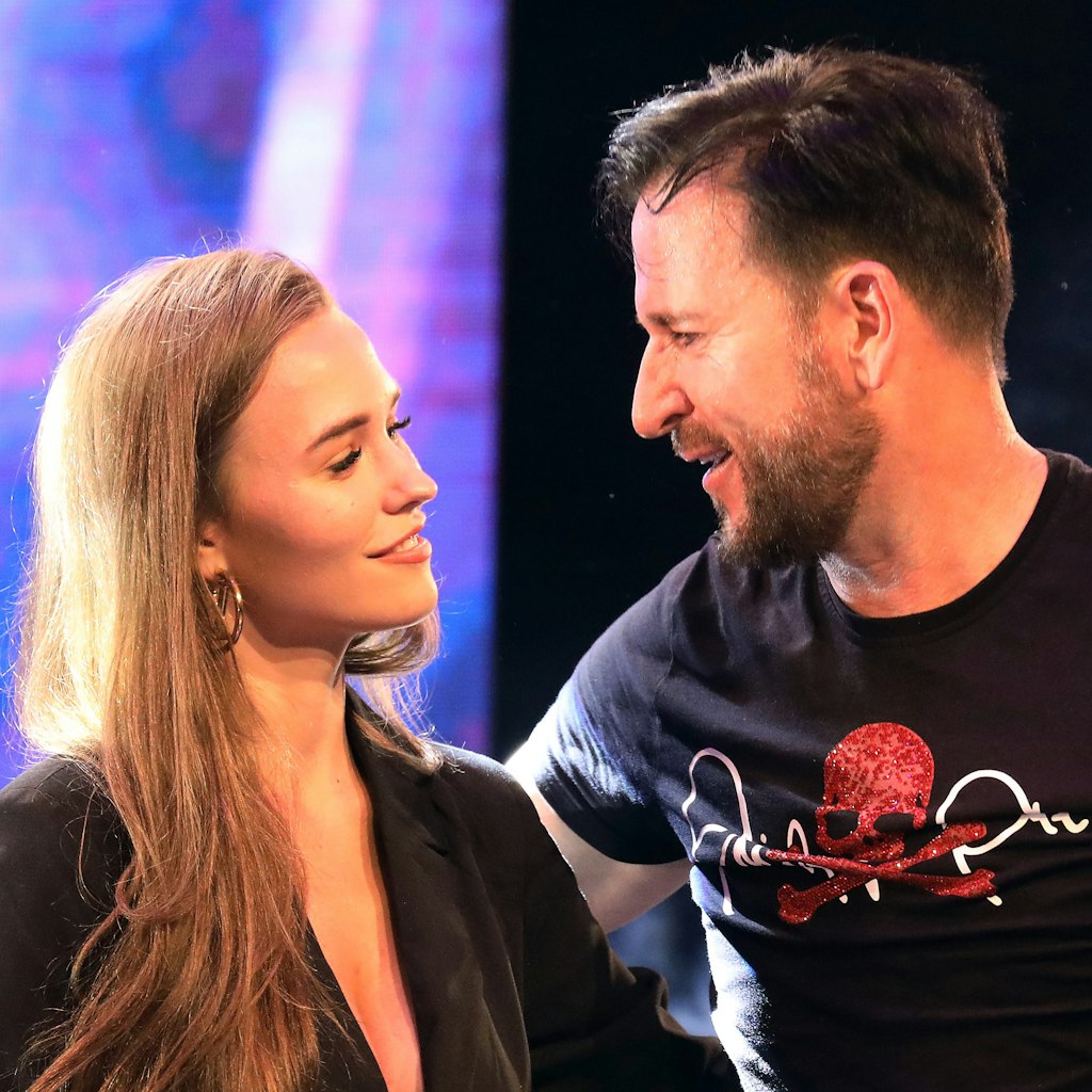 Laura Müller und ihr Freund Michael Wendler