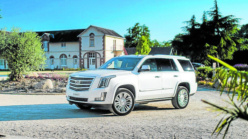 Der Cadillac Escalade gehört klar zu den etwas größeren Modellen unter den SUV.