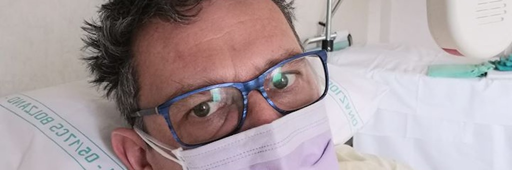 Joe Morandell hat sich mit Corona infiziert und liegt im Krankenhaus.
