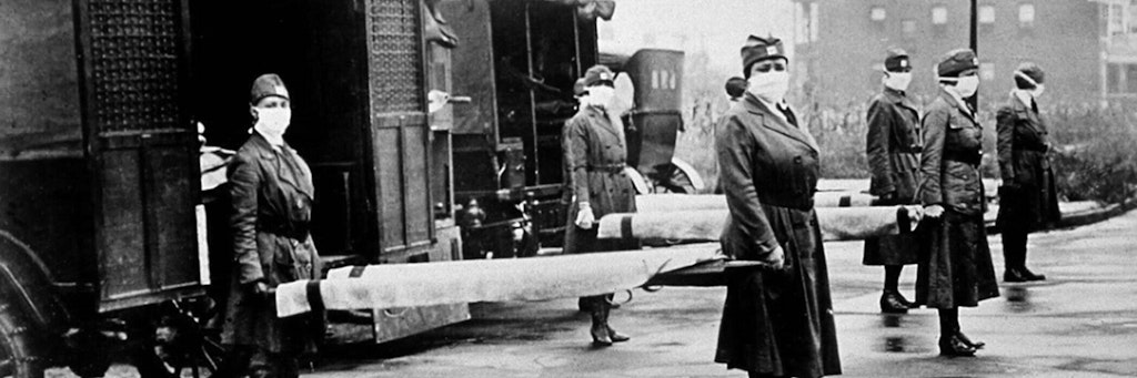 Im Winter 1918/19 suchte die Pandemie Spanische Grippe die Welt heim.