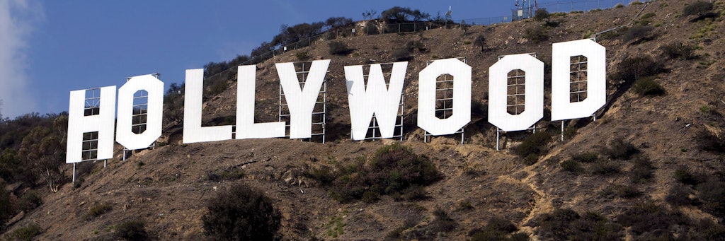  Der berühmte Schriftzug «Hollywood» in den Hollywood Hills.