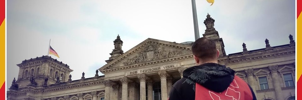 Dieses Bild der rechtsextremen Bürgerwehr wurde bei Twitter hochgeladen.