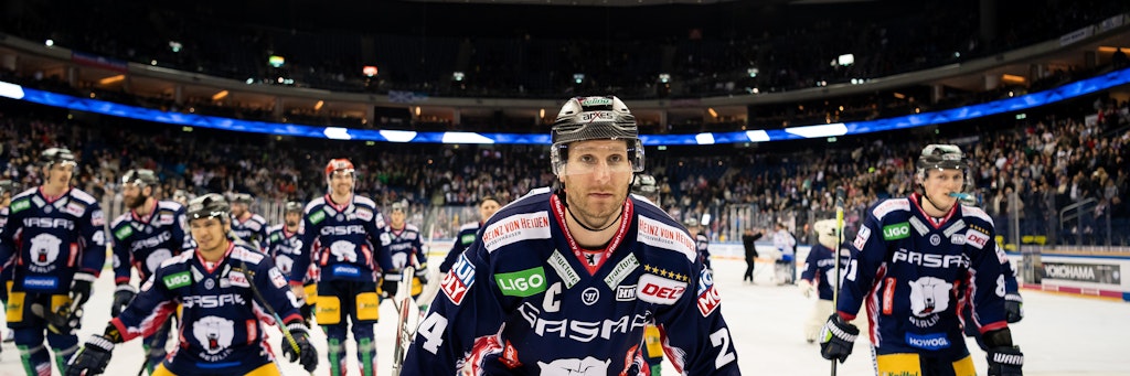 André Rankel nimmt nun endgültig Abschied von den Eisbärenfans.
