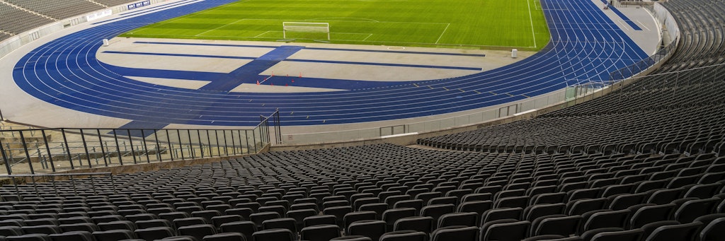 Das Olympiastadion bleibt noch länger leer.