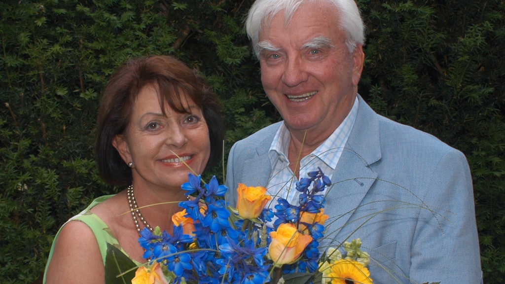 Peter Wieland und seine Frau Marion, die 2017 an Krebs starb.