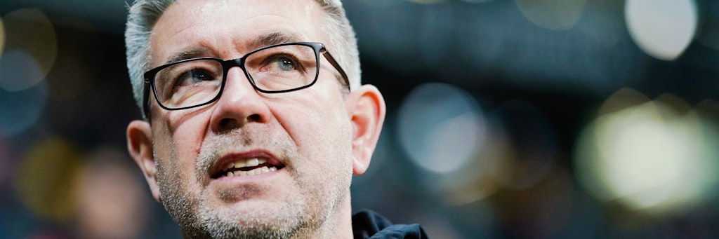 Unions Trainer Urs Fischer mahnt häufig zur Geduld, wenn es um vorzeitige Glückwünsche zum Klassenerhalt geht.