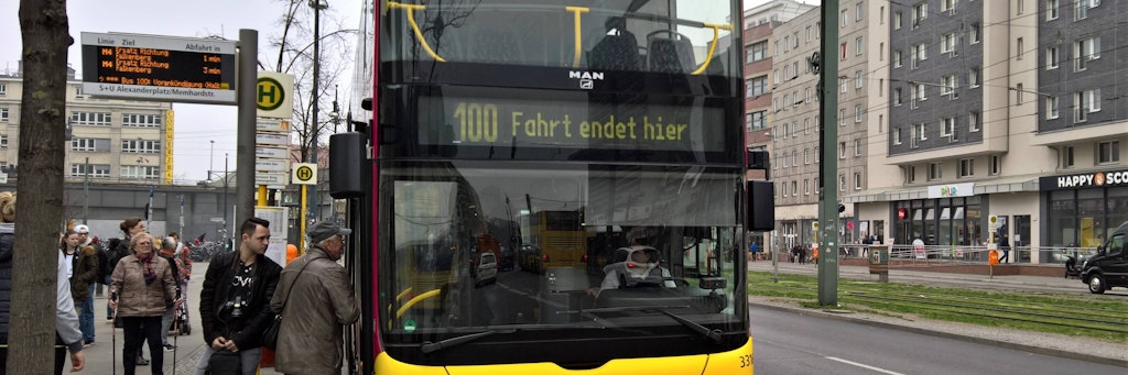 Die Doppeldecker kommen in die Jahre. Bus 3316 wurde 2007 geliefert.