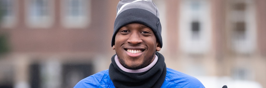 Ein Bild aus besseren Tagen, als Training noch Alltag und Normalität war: Herthas Dodi Lukebakio.