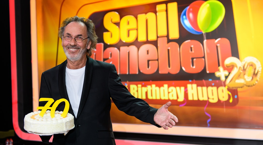 Seinen 70. Geburtstag feiert Hugo Egon Balder am 22. März. Sat.1 schmeißt eine TV-Party für ihn am 3. April um 20:15 Uhr