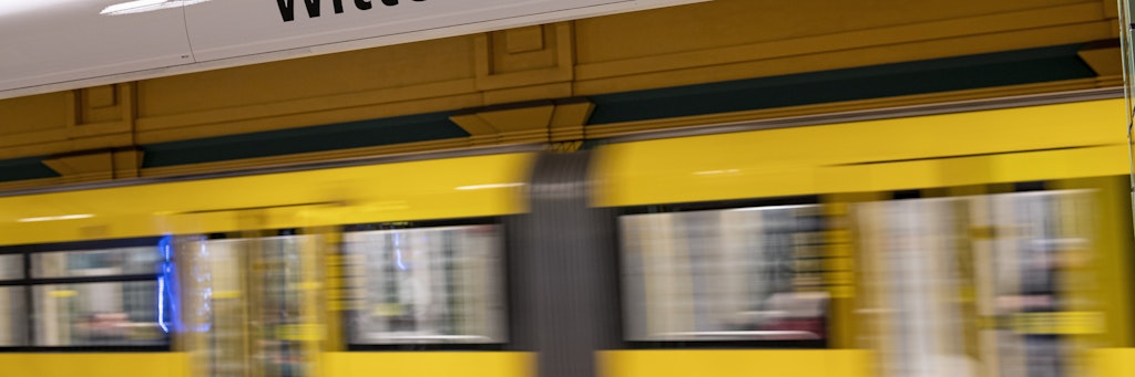 Wer das sieht, muss zehn Minuten auf die nächste U-Bahn warten.