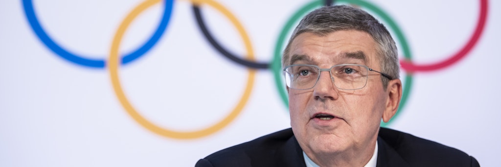Der Herr der Ringe, IOC-Chef Thomas Bach, steht arg in der Kritik. 
