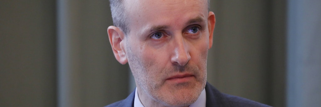 Politiker Martin Trefzer (AfD) ließ sich trotz Infektionsverdachts in einer Sitzung blicken.