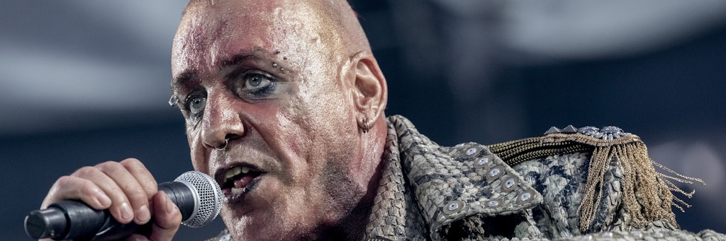 Till Lindemann, Frontsänger von Rammstein