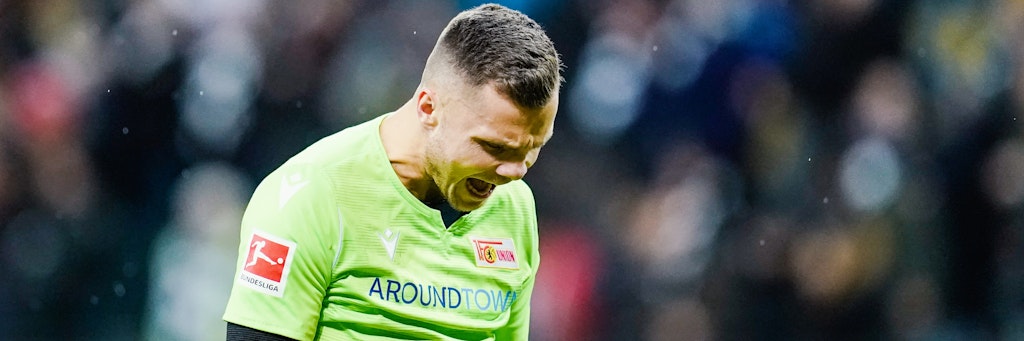 Unions Stammkeeper Rafal Gikiewcz - 1,92 m purer Ehrgeiz gepaart mit ebensoviel Witz und Esprit.