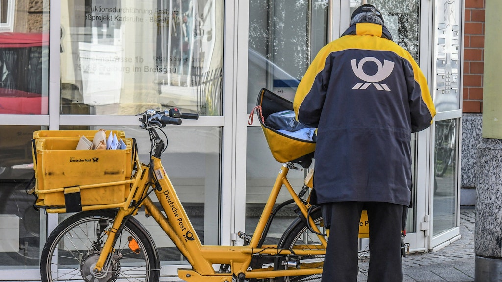 Noch können die Zusteller den Postbetrieb aufrechterhalten.
