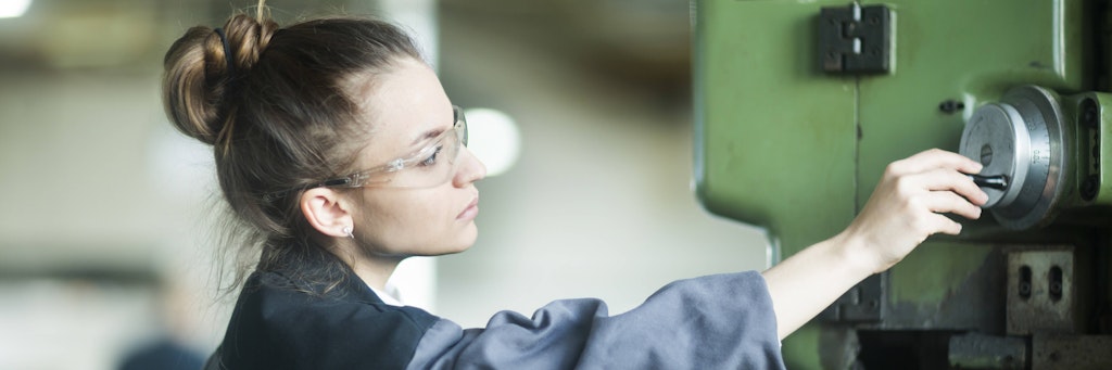 In westdeutschen Industriestädten verdienen Frauen noch am besten.