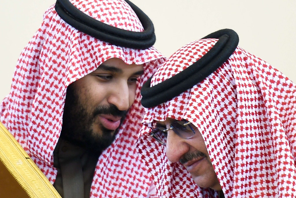 Ließ Kronprinz Mohammed (l.) Mohammed bin Najef festnehmen?