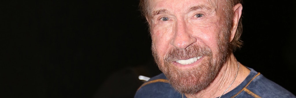 US-Schauspieler Chuck Norris.