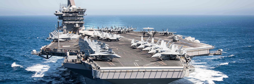 Auf dem Flugzeugträger "USS Theodore Roosevelt" ist das Coronavirus ausgebrochen.