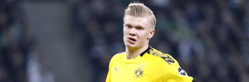 Dauerbegehrt: Erling Braut Haaland von Borussia Dortmund.