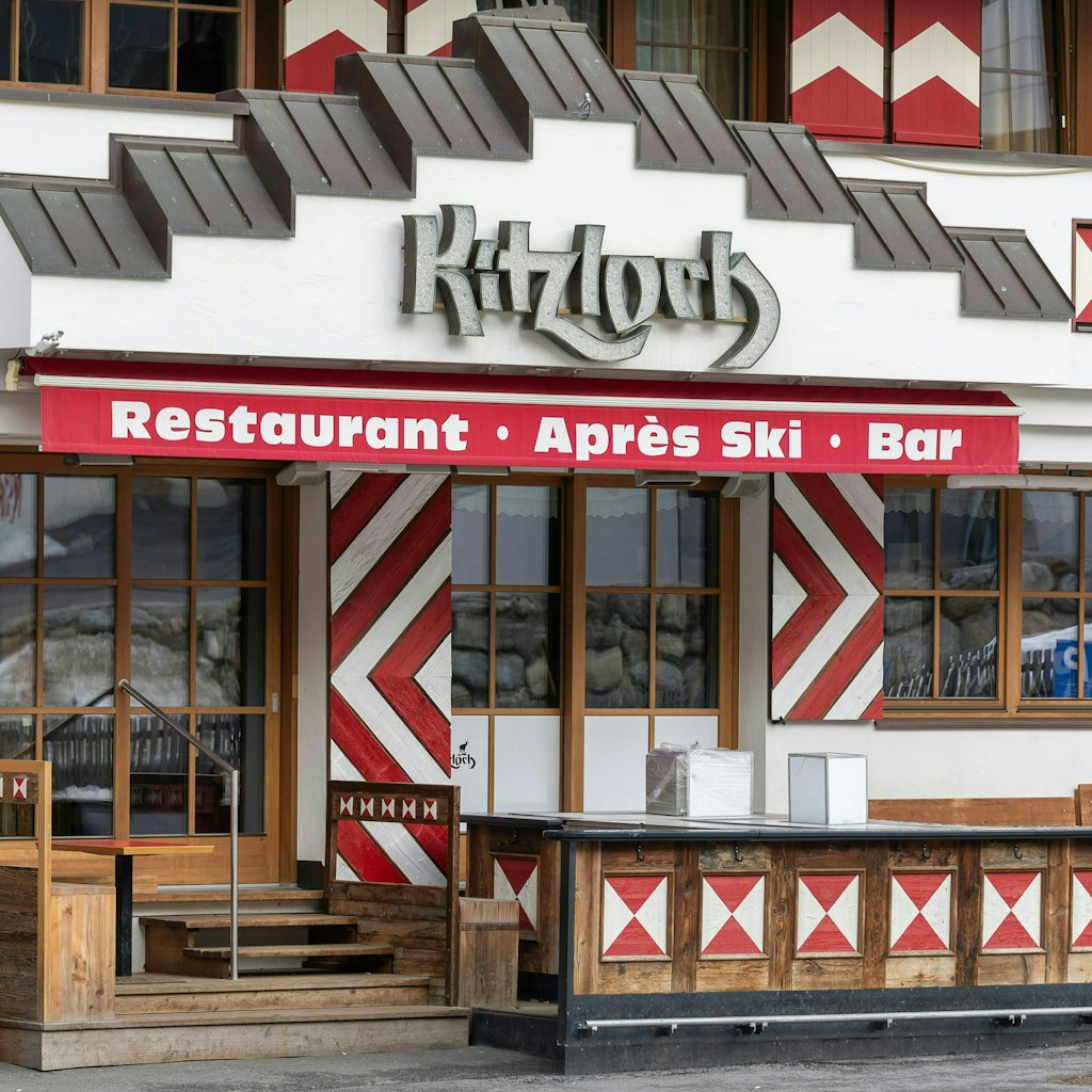 Das „Kitzloch", eines der angesagtesten Après-Ski-Lokale in Ischgl. Ein Barkeeper des Lokals wurde Corona-positiv getestet - es war der erste bestätigte Fall in dem Tiroler Dorf. 