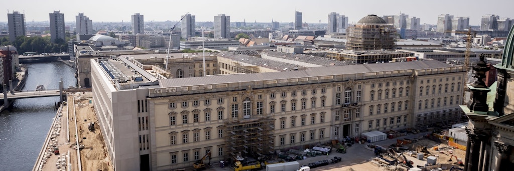 Das Humboldt-Forum geht seiner Vollendung entgegen.