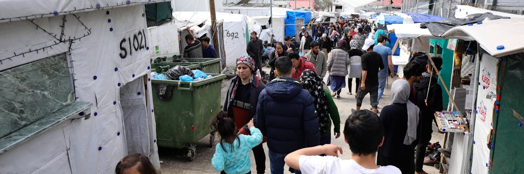 Das Flüchtlingscamp Moria