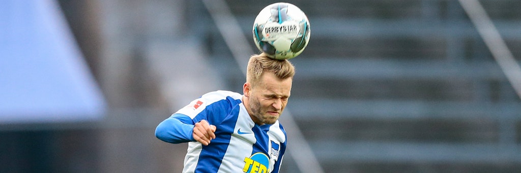 Hertha-Spieler Pascal Köpke tritt am Sonntag gegen zwei Unioner an der Playstation an.