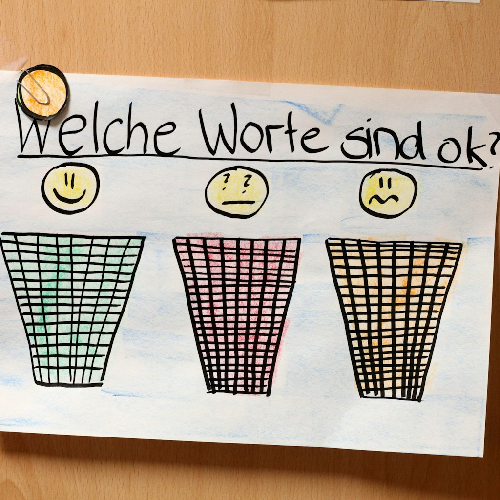 Rassismus beginnt mit diskriminierenden Begriffen. 