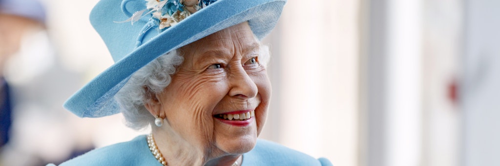 Königin Elizabeth II. von Großbritannien. Die Queen feiert am 21. April ihren 94. Geburtstag. 