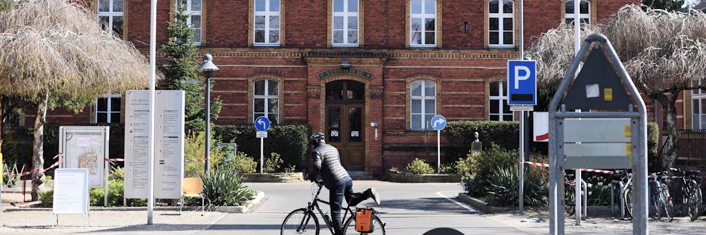 Das Vivantes-Klinikum in Tempelhof. Der Konzern hat derzeit nur eine Bettenauslastung von 47 Prozent.