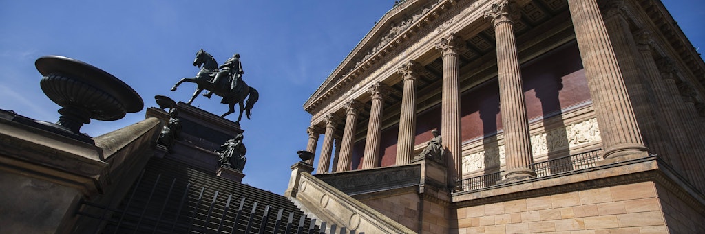 Die Alte Nationalgalerie gehört zu den Museen, die öffnen dürfen.