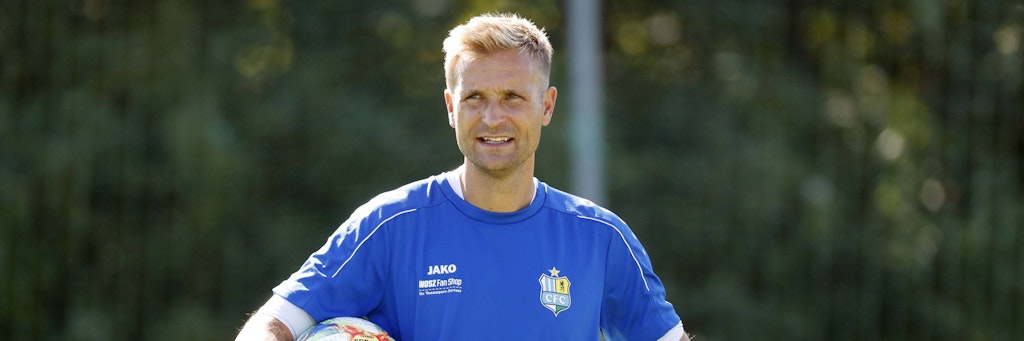 David Bergner trainierte bis September den Chemnitzer FC.