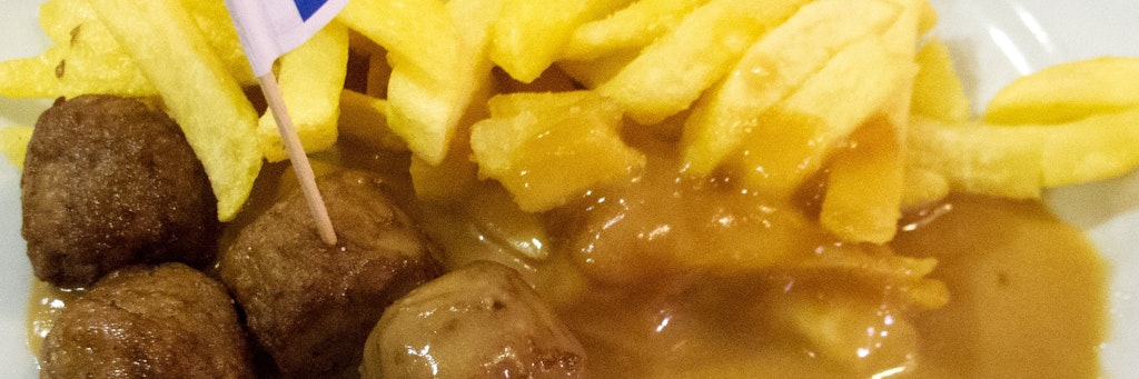 Ikea machte Köttbullar mit Pommes und Soße hierzulande bekannt.