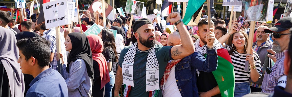 Al-Quds-Tag (2019) auf dem Kudamm.