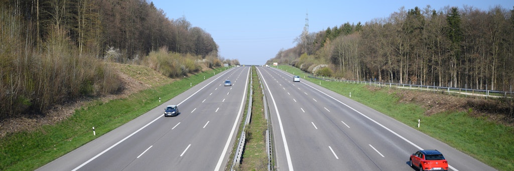 Der Traum vieler Autofahrer - leere Autobahnen. Ostern könnte es soweit sein.