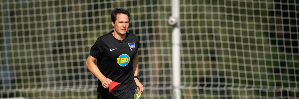 Von den Profis gefürchtet: Henrik Kuchno hat derzeit bei Hertha das Sagen. 