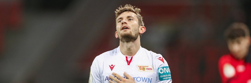 Christopher Lenz, Verteidiger bei den Eisernen.