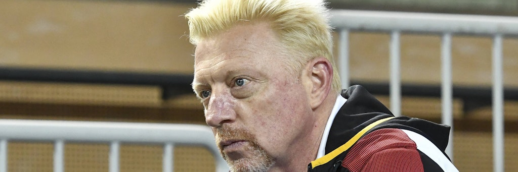 Tennis-Idol Boris Becker macht sich große Sorgen um seinen Sport.