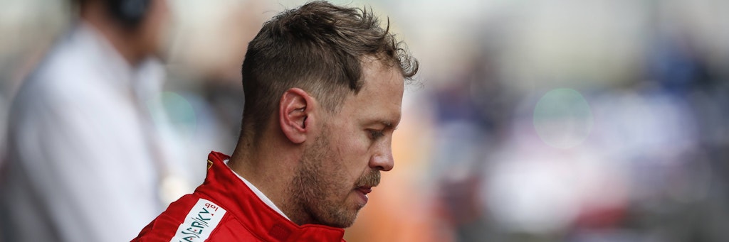 Die Enttäuschung steht Sebastian Vettel ins Gesicht geschrieben: Mit Ferrari hat der Formel 1-Star kein Glück.