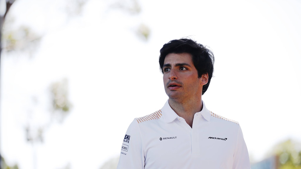 Carlos Sainz fährt noch für McLaren, könnte aber mit Sebastian Vettell das Cockpit tauschen.