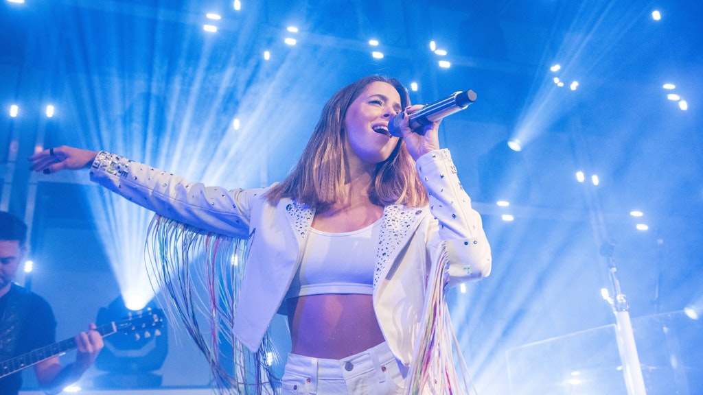 Vanessa Mai tritt beim FreeESC auf ProSieben an.