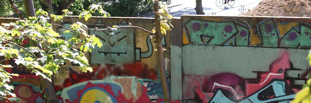 Reste der Hinterlandmauer in Pankow 
