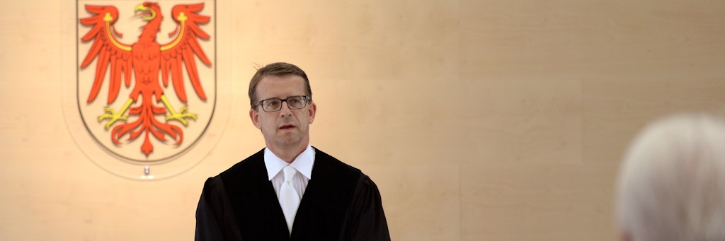 Jes Möller, oberster Richter in Potsdam, soll erster Ostdeutscher am Bundesverfassungsgericht werden.