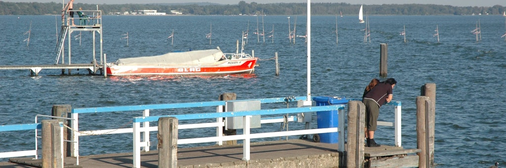Ein Anleger im Müggelsee. Bald könnte es davon weniger geben