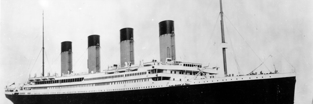 Die RMS Titanic war bei der Indienststellung am 2. April 1912 das größte Schiff der Welt.