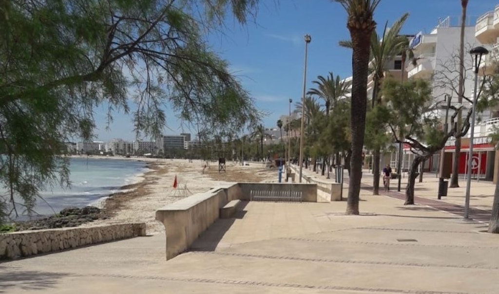 46 Tage lang war es für Anwohner verboten, sich an der Strandpromenade aufzuhalten.