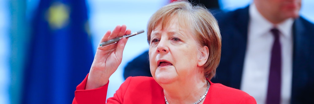 Bundeskanzlerin Angela Merkel (CDU) verkündet nach dem Corona-Gipfel die neuen Lockerungen.